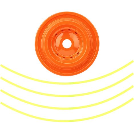 Aluminum trimmer head with 4 cutting lines, an essential accessory for lawnmowers - AquaForge (1/5)