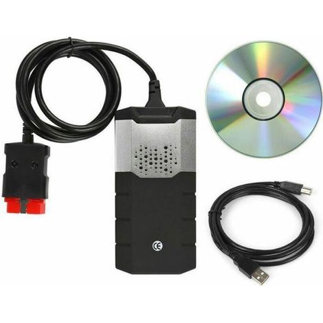 Outil de Diagnostic - Scanner OBD2 Multi-Protocole - Compatible Voitures Camionnettes Utilitaires Bus Remorques 1988 à 2016 - Connexion Sans Fil - Logiciel 2016.R3 Inclus - 1 Pièce (1/5)