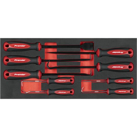 Premier Scraper & Hook Set with Tool Tray 9 Piece