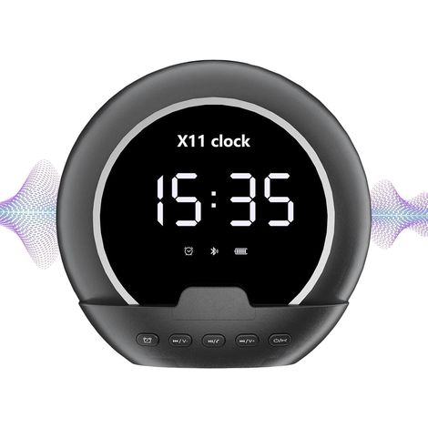 Enceinte Portable Sans Fil avec Réveil Multifonction Intelligent (1/5)