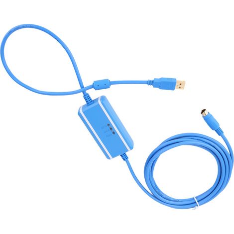 Programmierkabel passend für Mitsubishi SPS der FX-Serie, Kommunikationsdaten-Downloadkabel USB-SC09 FX (1/5)