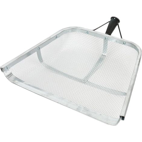 Edelstahlschaufel ergonomisches Bodensieb tragbare Ernte