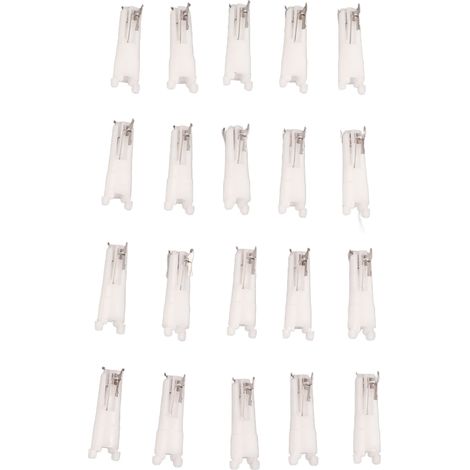 20 lames de rechange tondeuse nez homme, tête légère et compacte pour voyage, accessoires remplacement coupe poils nasaux (1/5)