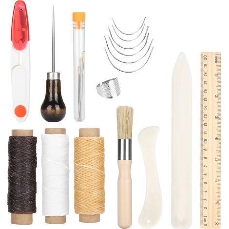 Ensemble d'outils de couture pour cuir 22 pièces, taille 012 (1/5)