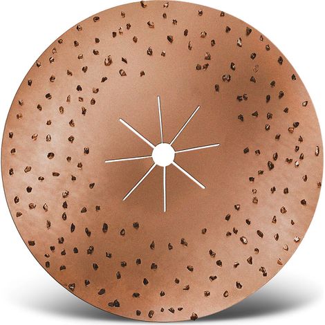 MENZER Carbide Disco abrasivo granulare per metallo duro, 375 mm, a doppia pagina, p. Monospazzole, Metallo duro (1 Pz.), grossolana (ca. G 14)