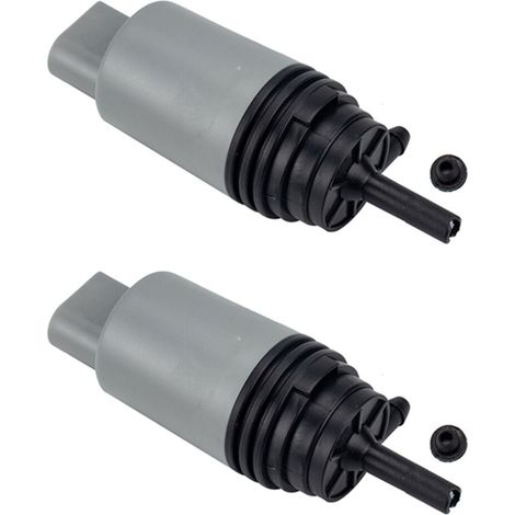 2X para bomba rociadora de limpiaparabrisas 67127302589 E60 E61 E63 E64 E65 E66 E82 E88 E90 E92 (1/2)