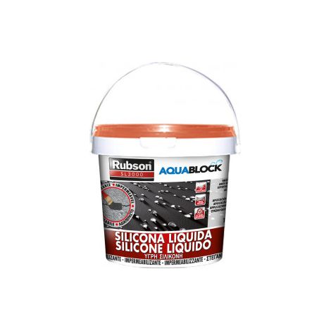 Silicona Rubson aquablock Teja 1 kg