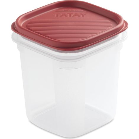 Boîte Alimentaire Plastique 0,7 L Flex, 10 x 10 x 11,7 cm (1/5)