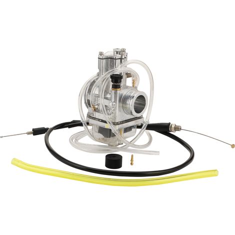 High-performance Lectron 30mm carburetor, compatible with Yamaha YZ250 and Kawasaki KX two-stroke off-road motorcycles, fuel-efficient and requires no adjustment.--BIEMMEDUE (1/5)