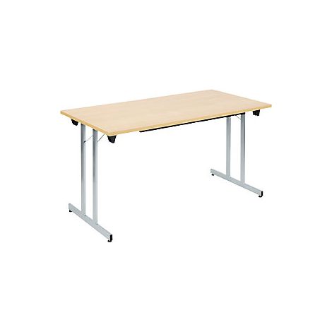 Mesa plegable F25  A x P 1400 x 700 mm  tablero en decoración