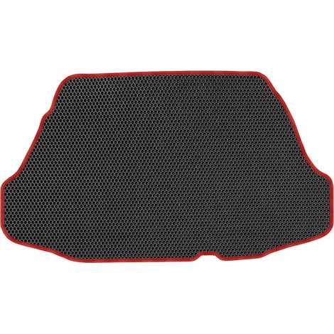 Kofferraummatte aus EVA mit Wabenmuster für Honda Civic VIII Limousine (2007–2011) – Schwarz (1/5)