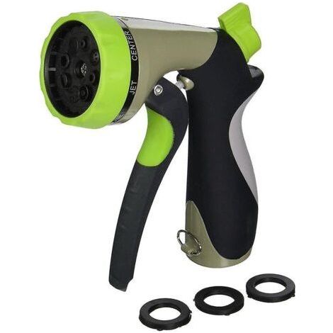 High pressure garden hose nozzle models for outdoor watering plants, lawns, car washing and pet showering. (1/4)
