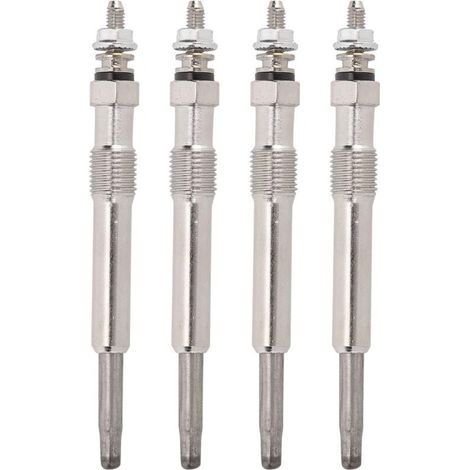 AIPERQ Jeffergarden Glow Plug 7700100558, 4 pieces, replacement for Renault Clio Kangoo Trafic (1/4)