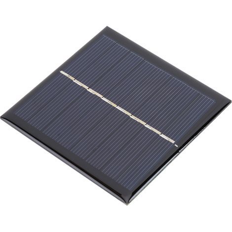 Mini panneau solaire portable 1W 4V, module DIY pour batterie, téléphone portable, chargeur de jouet, usage domestique et randonnée (1/5)