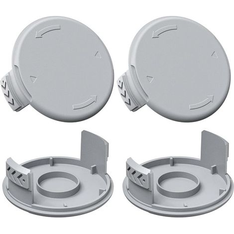 4 Couvercles de Capuchon de Bobine pour Ryobi One+ 18V, 24V, 40V Tondeuses, couvercles de bobine de coupe-bordure compatibles avec Ryobi AC14RL3A (1/5)