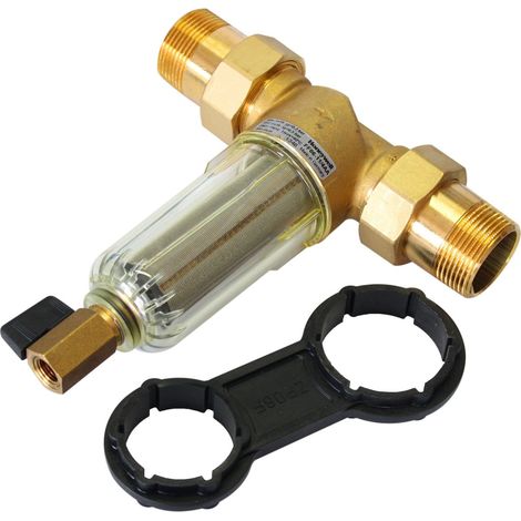 Honeywell Filter FF06 Transparent DN 15 für Trinkwasser