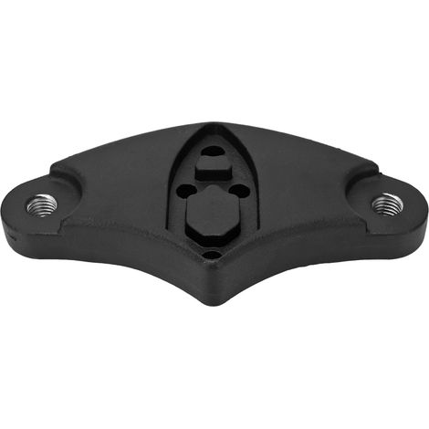 Plaque de fixation de suspension avant pour trottinette électrique 10 pouces, plaque de fixation universelle en aluminium avec absorption des chocs pour M4 (1/5)