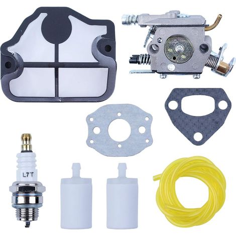Ligne de filtre à carburant et à air du carburateur (60 cm) pour tronçonneuse Husqvarna 136 137 141 142 36 41 136LE 137E 141LE 142E (1/5)