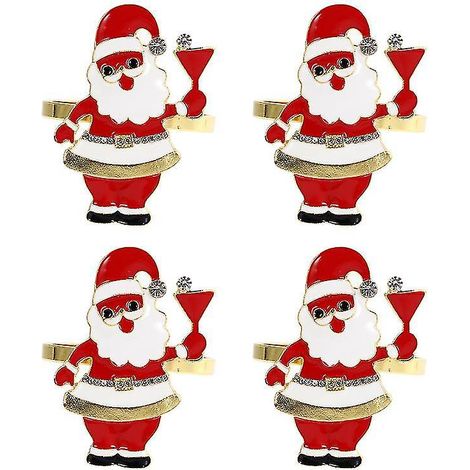 4 décorations de table de Noël (1/3)