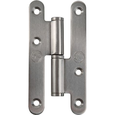 Jardinier Massard – Paumelle inox 110x55mm – Résistance à la corrosion – Installation rapide – Pour portes et portillons