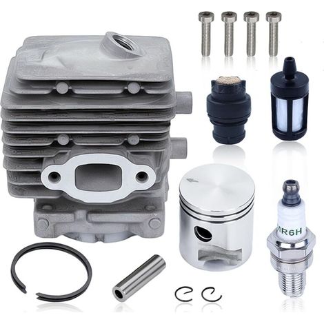 Kit Cylindre-Piston Pour Stihl BG56 BG56C SH56 SH56C BG86 BG86C BR200 SH86 SH86C SR200 Souffleur de Feuilles, Cylindre avce Filtre à Carburant, bougie d'allumage, Remplacement 4241 020 120 (1/4)