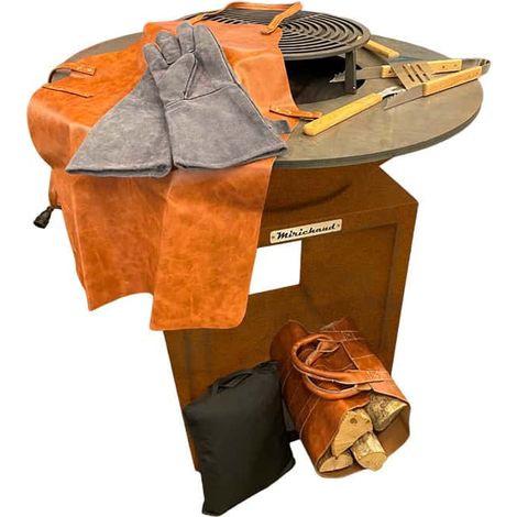 Pack Brasero de démarrage CORTEN diamètre 95cm (1/3)