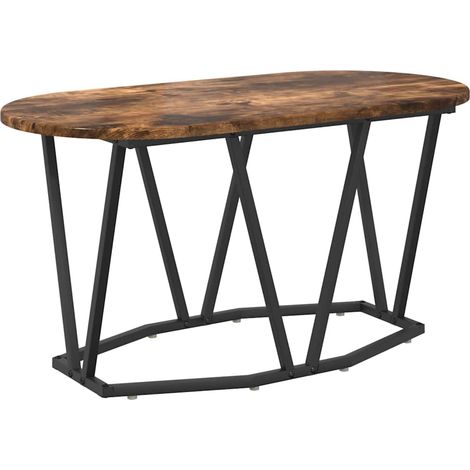 Table basse,Table d'appoint,Table de Salon Chêne fumé 80 x 40 x 40.5 cm CFW66276 (1/5)