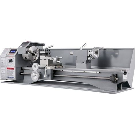 Tour à métaux de précision - 1100 W - Vitesse variable 50-2250±10% tr/min (1/5)