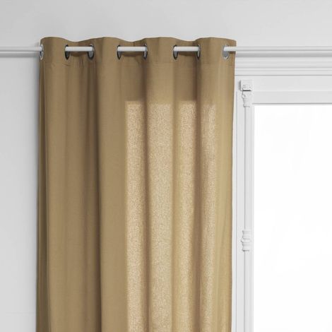 Tenda anjali in cotone e metallo 135x240cm beige - Atmosphera créateur d'intérieur (1/2)