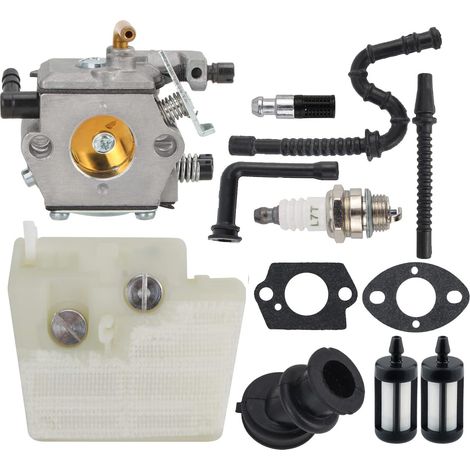 Carburateur WT-194 MS260 compatible avec Walbro Stihl 024 026 MS240 kit tronçonneuse (1/5)