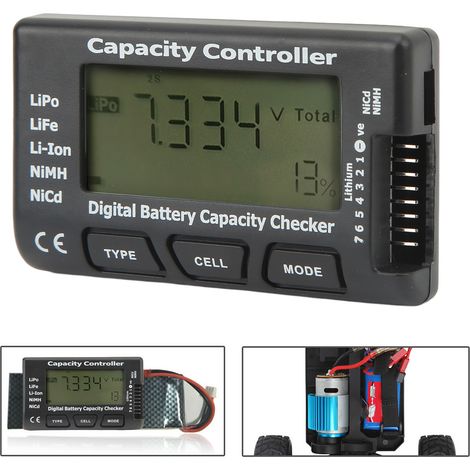 Digitaler Batteriekapazitätsdetektor, Kapazitätsregler (1/5)
