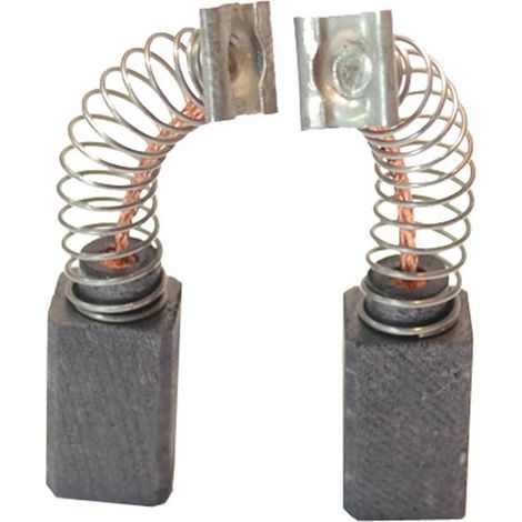Balais de charbon 6,5 x 7,5 x 12 mm réf. 9418, 2 pièces