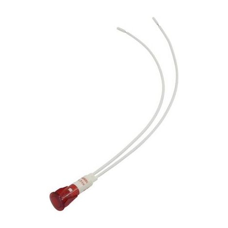 TRU COMPONENTS 1524029 VOYANT STANDARD AVEC AMPOULE ROUGE 1 PC(S)