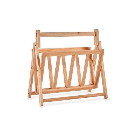REVISTERO MADERA PLEGABLE 30x39x36,5 CM (1/4)