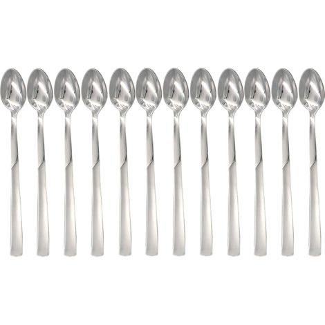 Gnali Madia, set 12 cucchiaio bibita acciaio inox 18/C