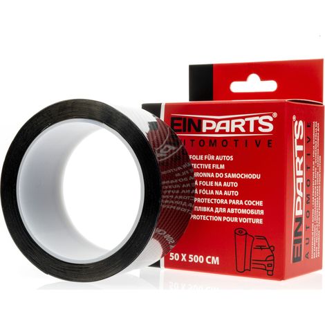 Cinta protectora negra - CARBONO 5cm x 5m - protección duradera del coche contra arañazos (1/5)
