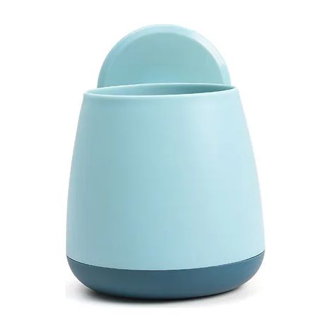 Porte-brosse à dents de salle de bain brosse à dents dentifrice support de rangement mural baguettes de cuisine vaisselle étagère de vidange organisateur bleu