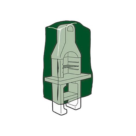 Funda Protectora para Barbacoa Altadex Verde (128 x 80 x 253 cm)