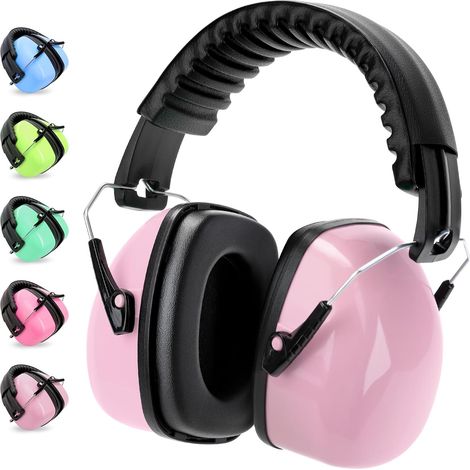 Casque Anti-Bruit Enfant - 1 Pièce - ABS et Mousse Épaisse - Réduction Sonore 32dB - Autisme Concert Sommeil - Taille Réglable 3-16 Ans (1/5)