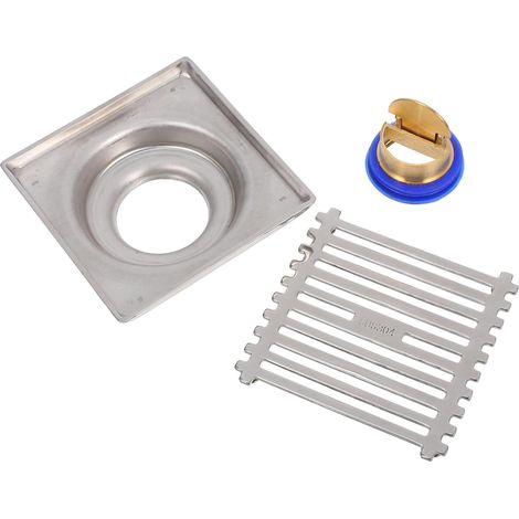 Couvre - drain Acier Inoxydable Pour Et Évier De Salle De Bain Système Anti (1/5)