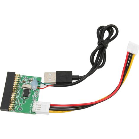 Adaptateur de câble USB 34 broches pour lecteur de disquettes 1,44 Mo 3,5 pouces : connexion Plug and Play. (1/5)