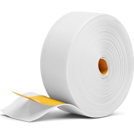 PRIMO Weichsockelleiste selbstklebend weiß 13×48 mm 10 m (1/2)