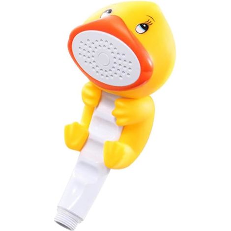 Douchette enfant QttvbTna, plastique robuste, coloris variés, pommeau ludique, accessoire bain portable, jeu aquatique, kit douche multicolore, usage quotidien, 1 pièce (1/5)