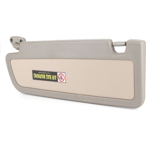 Rechte Sonnenblende 83230SNAA01ZB, kompatibles Ersatzteil für Honda Civic 2006-2008, grau, Sonnenblende Fahrerseite, Innenausstattung, OEM-Ersatzteil. (1/5)