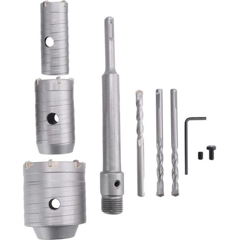 SDS-Plus-Bohrer für Bohrhammer – Ideal für Hohlziegel, Beton, Klimaanlagen und Rohrleitungen – Gehärteter Stahl, 6 x 150 mm