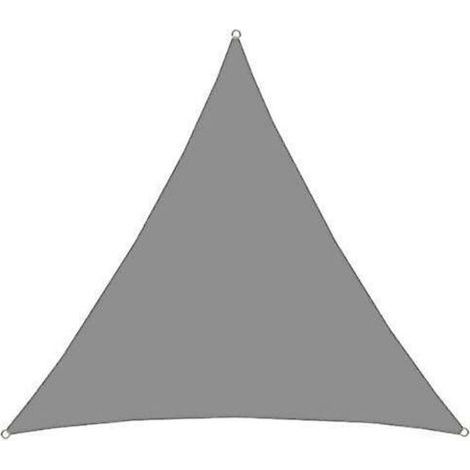 Shade Sail - 4x4x4 Polyester Triangle Sun Protection - Water-Repellent Fabric