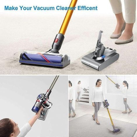 Kompatibel mit dem Akku des kabellosen Staubsaugers Dyson V8, 4000 mAh, 21,6 V (1/4)