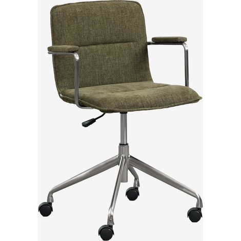 Chaise de bureau avec roulettes et accoudoirs Seifert SKLUM (1/5)
