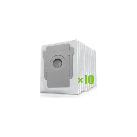 Staubsaugerbeutel, 10er-Packung, kompatibel mit iRobot Roomba i-, s- und j-Serienbeuteln, Ersatz für iRobot Roomba i1+, i3+ (3550), i4+, i6+, i7+, i7Plus, j7+ (7550), i8+ und s9+ mit Beuteln. (1/4)
