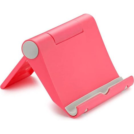 Support Téléphone Portable - Réglable 0° à 270° - Pliable - ABS - Antidérapant - Pour Bureau Cuisine Bureau À Domicile - 1 Pièce (1/5)